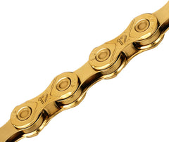KMC X12 Road/Mountain Bike Bicycle Chain,128Links,for Shimano SRAM Campagnolo-Gold.
