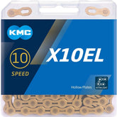 KMC X10EL Road/Mountain Bike Bicycle Chain,116Links for Shimano SRAM Campagnolo.